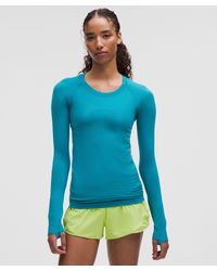 lululemon - Swiftly Tech Long-Sleeve Shirt.0 Hip Length - Lyst