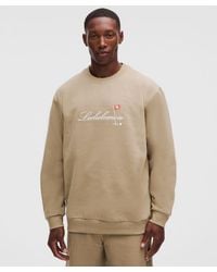 lululemon - – Steady State Crew Sweatshirt Golf Flag – Color Khaki – Size Large - Lyst