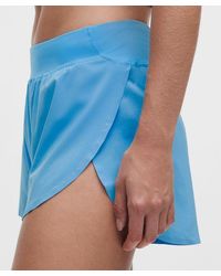 lululemon - Fast And Free High-Rise Classic-Fit Split Short 3" - Lyst