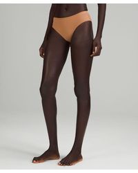 lululemon - Invisiwear Mid-rise Bikini Underwear - Color Brown - Size L - Lyst