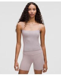 lululemon - – Wundermost Ultra-Soft Nulu Spaghetti-Strap Adjustable Cami – – Size Large - Lyst