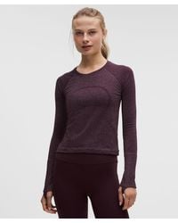 lululemon - Swiftly Tech Long-Sleeve Shirt 2.Waist Length - Lyst