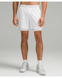 lululemon - Vented Tennis Shorts - 6" - Color White - Size Xl - Lyst