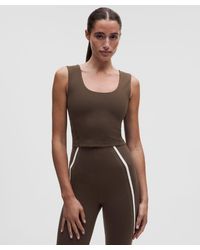 lululemon - – Wunder Train Wide-Strap Tank Top Medium Support, B–D Cups – – Size 4 - Lyst