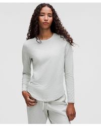 lululemon - Love Long-sleeve Shirt - Color Light Grey/grey - Size 2 - Lyst