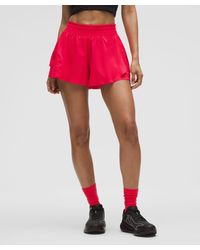 lululemon - Shake It Out High-Rise Running Shorts 2.5" - Lyst