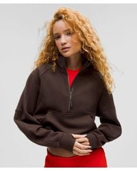 lululemon - Scuba Oversized Half-Zip Hoodie - Lyst