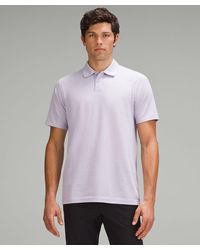 lululemon - – Classic-Fit Pique Short-Sleeve Polo Shirt – /Pastel – - Lyst