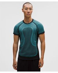 lululemon - – Seamless Training Short-Sleeve Shirt Slnsh Collection – – Size Large - Lyst