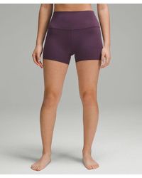 lululemon - Align High-rise Shorts - 4" - Color Purple - Size 0 - Lyst