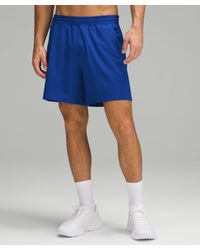 lululemon - Pace Breaker Linerless Shorts - 7" - Color Blue - Size L - Lyst