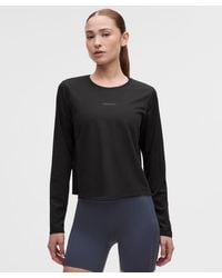 lululemon - – Fast And Free Long-Sleeve Shirt – – Size Large - Lyst