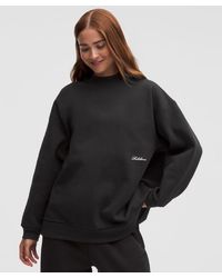 lululemon - – Big Cozy Ultra-Oversized Crew Sweatshirt Wordmark – – - Lyst
