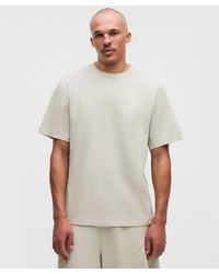 lululemon - – Organic Jersey Short-Sleeve Shirt Slnsh Collection – Color Khaki – Size Large - Lyst