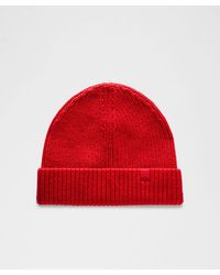 lululemon - – Close-Fit Ribbed Knit Beanie Hat – Wool-Blend – /Neon - Lyst