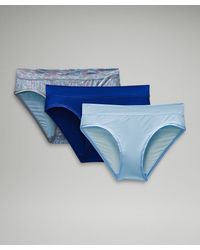 lululemon - Underease Mid-rise Bikini Underwear 3 Pack - Lyst