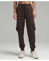 lululemon - Dance Studio Relaxed-fit Mid-rise Cargo Joggers - Color Brown - Size L - Lyst