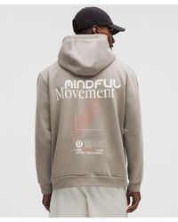 lululemon - – Steady State Pullover Hoodie Graphic – /Khaki – - Lyst