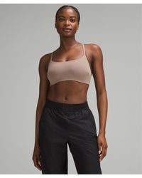 lululemon - – Wunder Train Strappy Racer Sports Bra Light Support, C/D Cup – – - Lyst