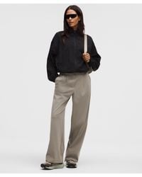 lululemon - – Daydrift High-Rise Wide-Leg Trousers Regular – /Khaki – Size Large - Lyst