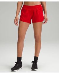 lululemon - Hotty Hot Low-rise Lined Shorts 4" - Lyst