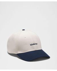 lululemon - – Classic Ball Cap Structured Wordmark – – Size Large/Xl - Lyst