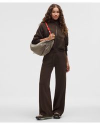 lululemon - – Scuba Mid-Rise Wide-Leg Pants Regular – – Size Large - Lyst