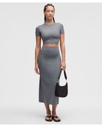 lululemon - Nulu Slim-Fit High-Rise Maxi Skirt - Lyst