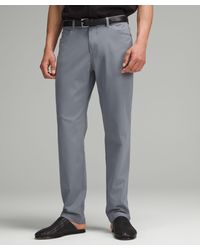 lululemon - Abc Classic-fit Trousers Warpstreme - 37" - Color Grey - Size 38 - Lyst
