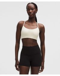 lululemon - – Flow Y Sports Bra Light Support, A/B Cup Evolve – – Size Large - Lyst