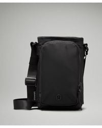 lululemon - Water Bottle Crossbody Bag With Front Pocket - Color Black - Lyst