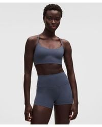 lululemon - – Flow Y Sports Bra Light Support, A/B Cup Design – – Size 6 - Lyst