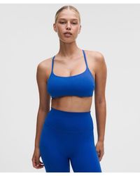 lululemon - Wunder Train Strappy Racer Bra - Lyst