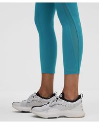lululemon - Wunder Train Mesh Panel High-Rise Tight 25" - Lyst