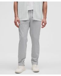 lululemon - Abc Classic-fit Trousers 34"l Warpstreme - Color Silver/grey - Size 28 - Lyst