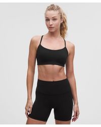 lululemon - – Flow Y Sports Bra Light Support, A/B Cup Evolve – – Size Large - Lyst