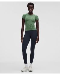 lululemon - Fast And Free High-rise Tight Leggings Pockets - 28" - Color Blue - Size 8 - Lyst