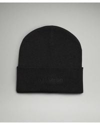 lululemon - Warm Revelation Beanie Wordmark - Lyst