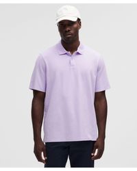 lululemon - Cotton Pique Short-Sleeve Polo Shirt - Lyst