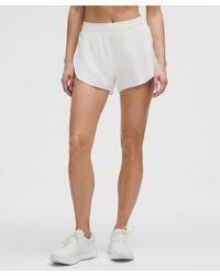 lululemon - Fast And Free High-Rise Classic-Fit Split Shorts 3" - Lyst