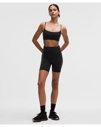 lululemon - Wunder Train No-Line Piped High-Rise Short 6" - Lyst