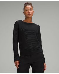 lululemon - Pointelle-knit Cotton Sweater - Lyst