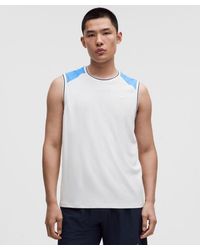 lululemon - Textured Mesh Tennis Tank - Lyst