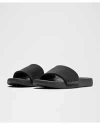 lululemon - Restfeel Slides - Color Black/grey - Size 10 - Lyst