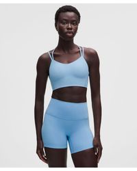 lululemon - Like A Cloud Ribbed Longline Bra - Lyst