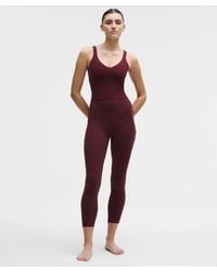 lululemon - – Groove No Line High-Rise Tight Leggings Heart – 25" – Color Burgundy/ – Size 18 - Lyst