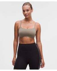 lululemon - – Wunder Train Strappy Racer Sports Bra Light Support, C/D Cup – – Size 14 - Lyst