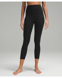 lululemon - Align High-rise Crop Leggings - 23" - Color Black - Size 0 - Lyst