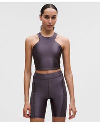 lululemon - Satin Shine Tank Top Medium Support, B/C Cup - Lyst