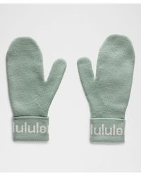 lululemon - – Wordmark Merino Mittens – – Size Medium/Large - Lyst